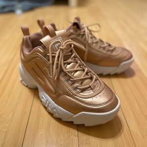 FILA DISRUPTOR 2 PREMIUM METALLIC SNEAKERS